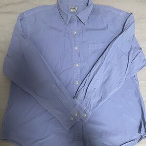 L.L. Bean Womens Shirt L Cotton Purple